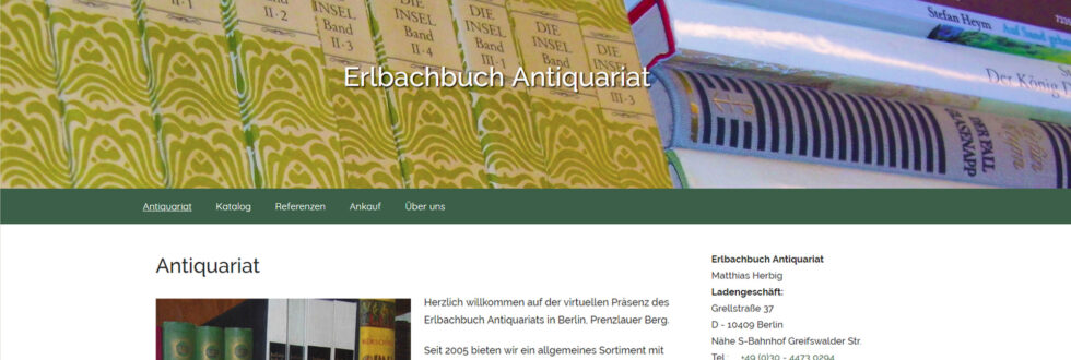 Erlbachbuch Antiquariat